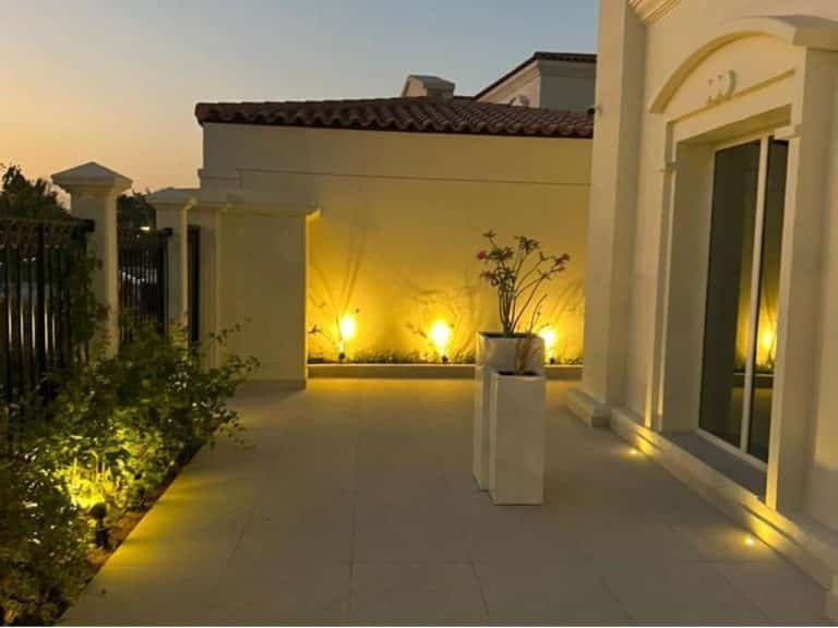 Outdoor Landscape Lighting Services In Dubai